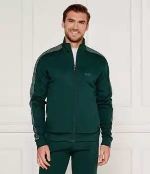 Толстовка BOSS BLACK Regular Fit, цвет verde bottiglia