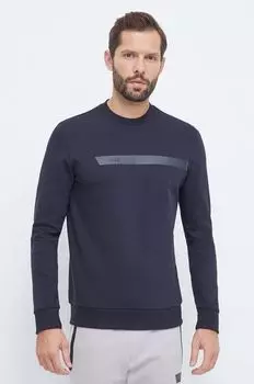 Толстовка BOSS GREEN Boss, темно-синий