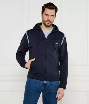 Толстовка Boss Green Saggy Regular Fit, синий / голубой