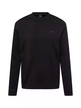 Толстовка BOSS Green Salbo, черный