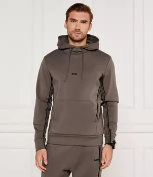 Толстовка BOSS GREEN Soody 1 Regular Fit, серый