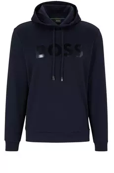 Толстовка BOSS Green Soody Mirror, темно-синий