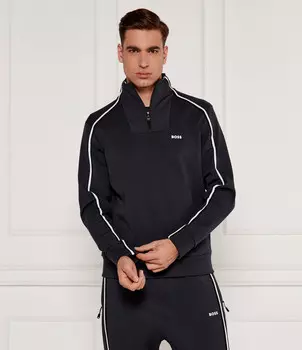 Толстовка BOSS GREEN Sweat 1 Regular Fit, темно-синий