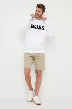 Толстовка BOSS из хлопка Boss, белый