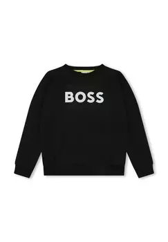 Толстовка BOSS Kidswear, цвет black
