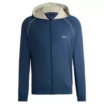 Толстовка BOSS Mix&Match 10259900 full zip, синий