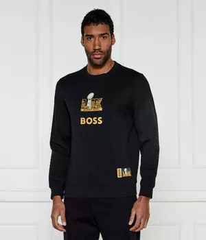 Толстовка Boss Orange x Nfl Regular Fit, черный