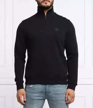 Толстовка Boss Orange Zetrust Regular Fit, синий