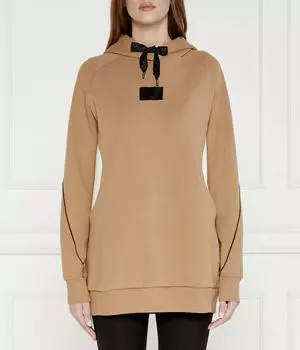 Толстовка Boss Regular Fit, коричневый