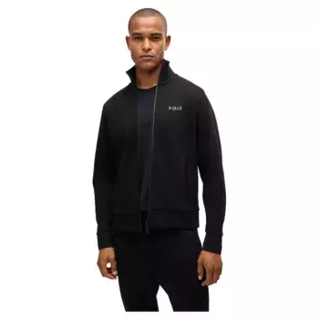 Толстовка BOSS Skaz Mirror full zip, черный