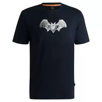 Толстовка BOSS Te Spiderbat, синий