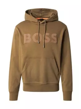 Толстовка BOSS Webasic, светло-коричневый