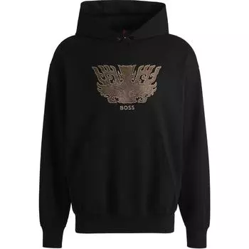 Толстовка Boss X Creation Of The Gods Taotie HUGO BOSS, черный