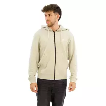 Толстовка BOSS Zetalky 10234591 full zip, бежевый
