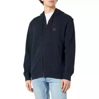 Толстовка BOSS Zetalky 10234591 full zip, синий