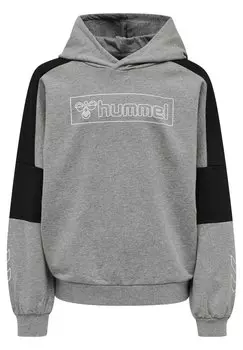 Толстовка BOXLINE HOODIE UNISEX Hummel, цвет medium melange