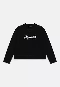 Толстовка BOXY Dsquared2, цвет black