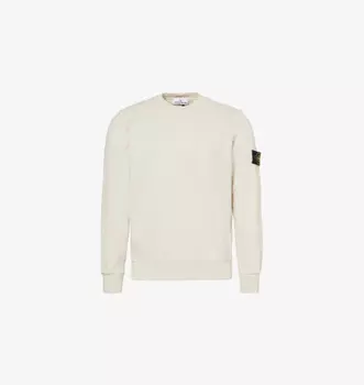 Толстовка Brand-Badge из хлопкового джерси, классического кроя Stone Island, желтый