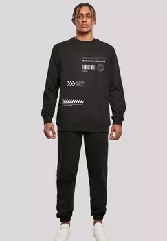 Толстовка BRAVE HEART CREWNECK F4NT4STIC, черный