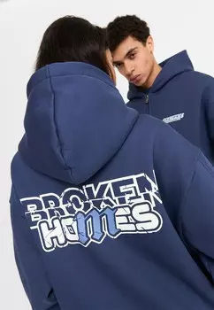 Толстовка BROKEN HOMES Multiply Apparel, синий