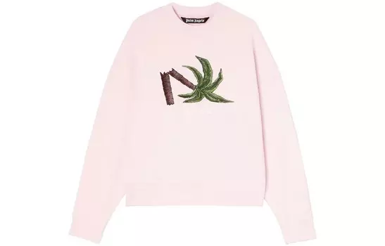 Толстовка Broken Palm Palm Angels, розовый
