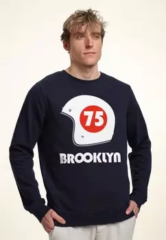 Толстовка BROOKLYN Henry Tiger, темно-синий