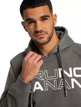 Толстовка Bruno Banani Hoodie ohne Reiverschluss BROOKS, цвет Anthrazit/Melange