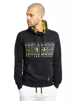 Толстовка Bruno Banani Hoodie ohne Reiverschluss COLE, черный
