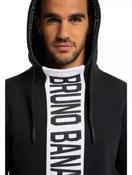 Толстовка Bruno Banani Hoodie ohne Reiverschluss COOK, черный