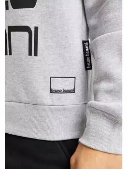 Толстовка Bruno Banani Hoodie ohne Reiverschluss JORDAN, цвет Grau/Melange