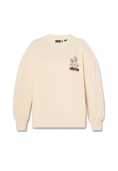 Толстовка BRUSHED CHEST GRAPHIC CREW Timberland, бежевый