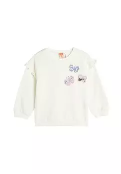 Толстовка Brushed Interior Applique Ruffle Detail Koton, бежевый