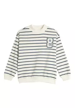 Толстовка Brushed Interior Stand-Up Neck Long Sleeve Koton, синий