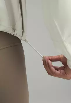 Толстовка BRUSHED SOFTSTREME HALF ZIP lululemon, белый