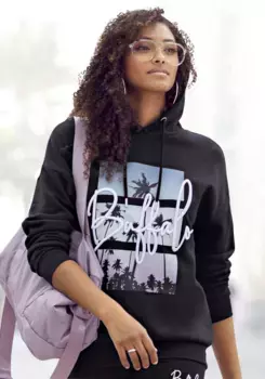 Толстовка Buffalo с вышивкой 3D-логотипа, костюм для отдыха, черный