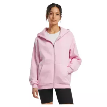 Толстовка Build Your Brand Fluffy full zip, розовый