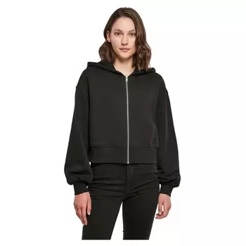 Толстовка Build Your Brand Oversized Full Zip, черный