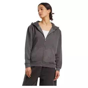 Толстовка Build Your Brand Vintage Heavy full zip, серый