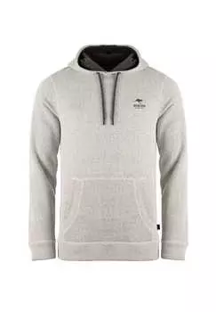 Толстовка-Бумеранг в трикотажном исполнении с капюшоном и логотипом Roadsign Australia, бежевый