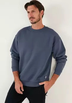 Толстовка Buratti, сине-серый