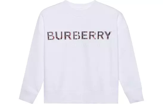 Толстовка Burberry детская, белый