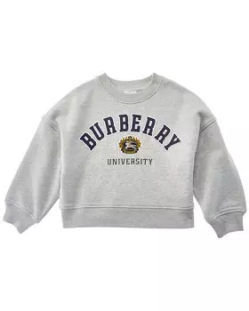 Толстовка Burberry Isla Varsity, серый
