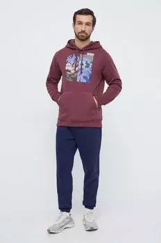 Толстовка Burton, бордовый