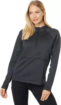 Толстовка Burton Multipath Grid 1/4 Zip Fleece, цвет True Black