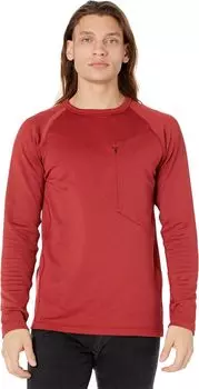 Толстовка Burton Multipath Grid Crew Neck Fleece, цвет Sun Dried Tomato