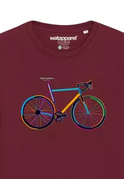 Толстовка BY watapparel, темно-красный