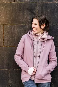 Толстовка была на молнии Tog 24, розовый