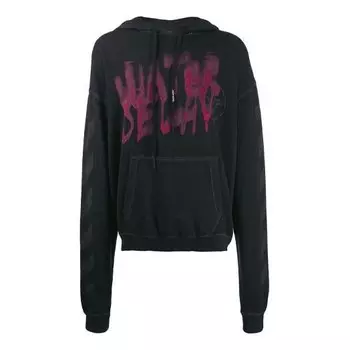 Толстовка c/o virgil aalon water delay Off-White, черный