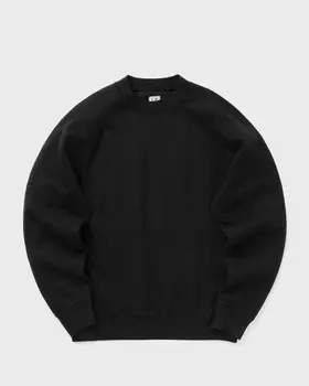 Толстовка C.P. Company Brushed And Emerized Diagonal Fleece Logo Crew Neck Sweatshirt, черный