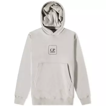 Толстовка C.P. Company Metropolis Box Logo Popover Hoody